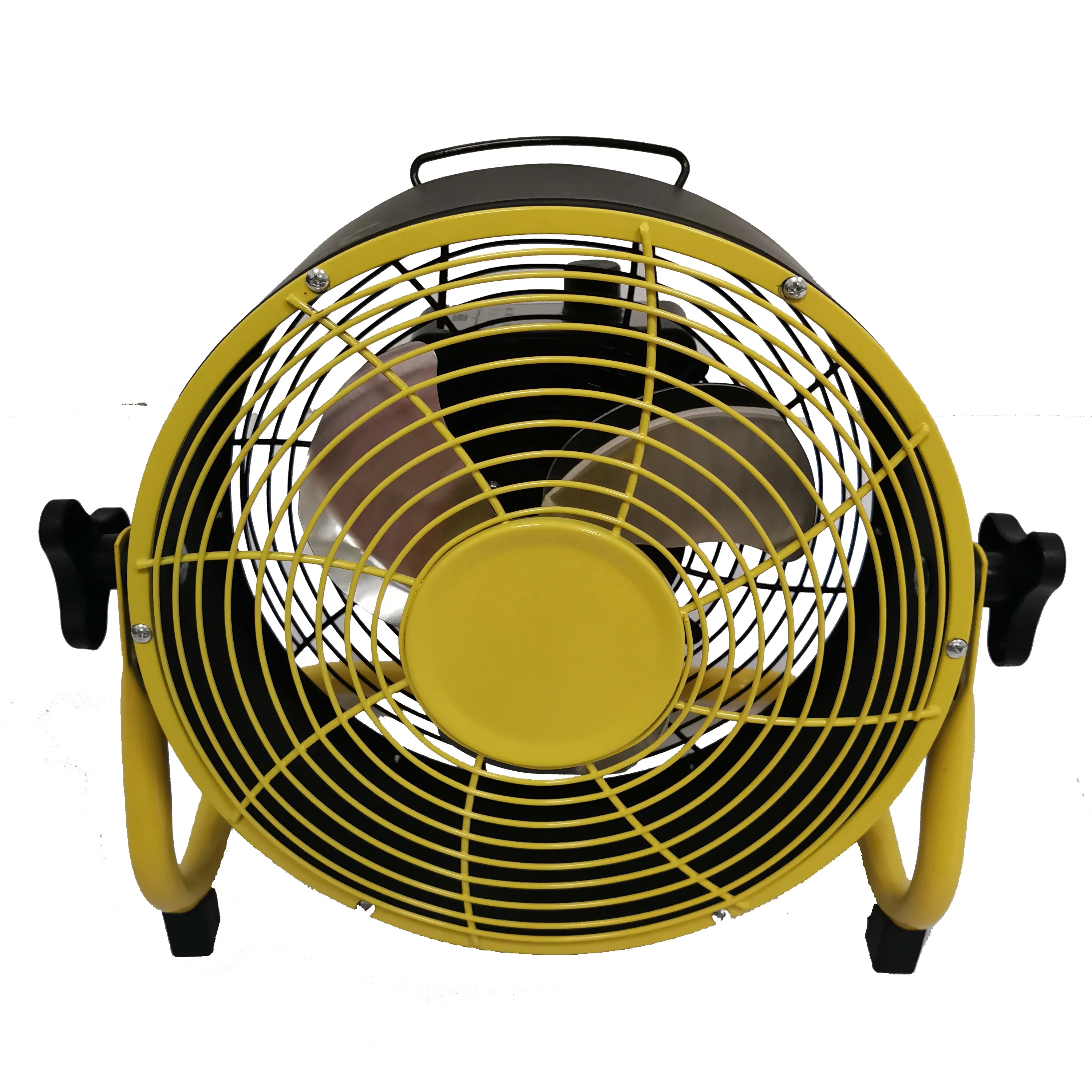 2020 latest model  portable cordless 10 inch 12V DC motor  solar rechargeable  drum battery operated  fan with USB socket