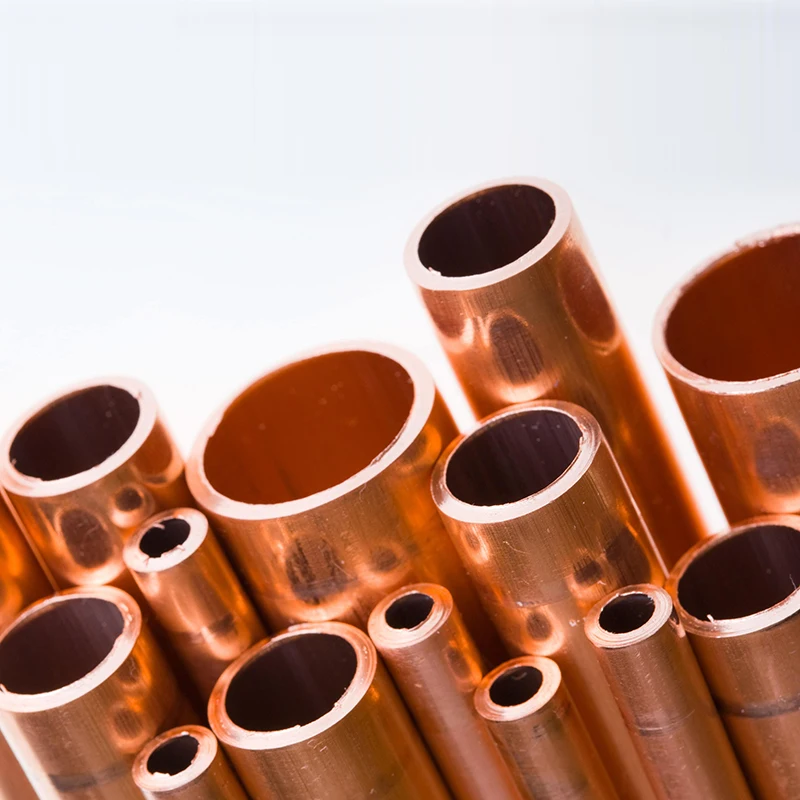 High Quality 3/8 Copper Tube 99.999% Pure Copper Tube / Copper Pipe Price tube