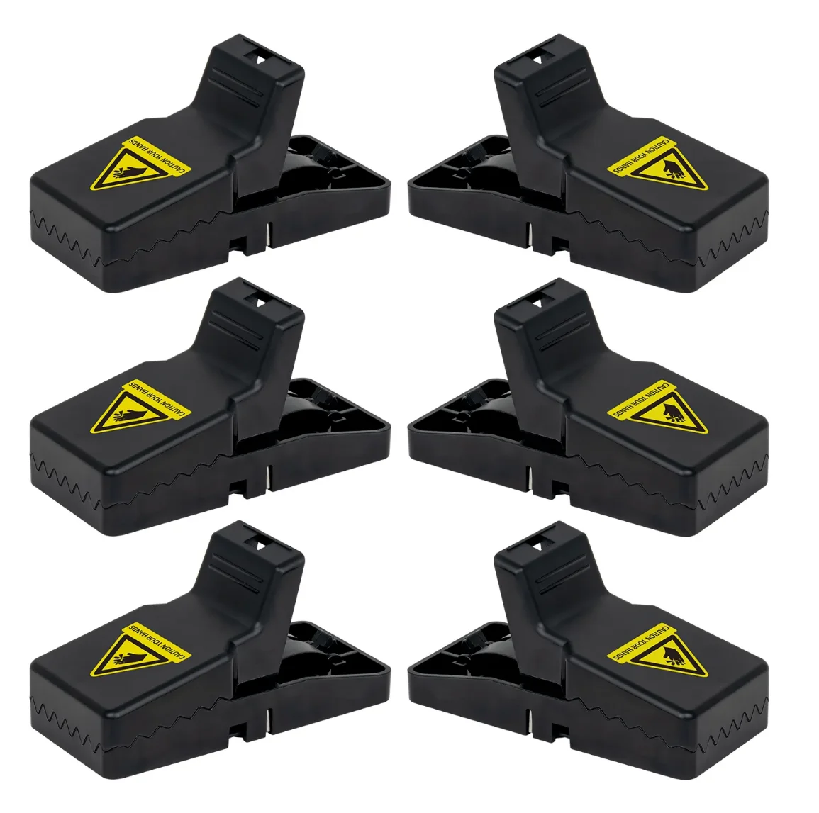 Durable High-Quality Polystyrene Mouse Trap with Powerful Stainless Steel Spring Rat Trap Outdoor
