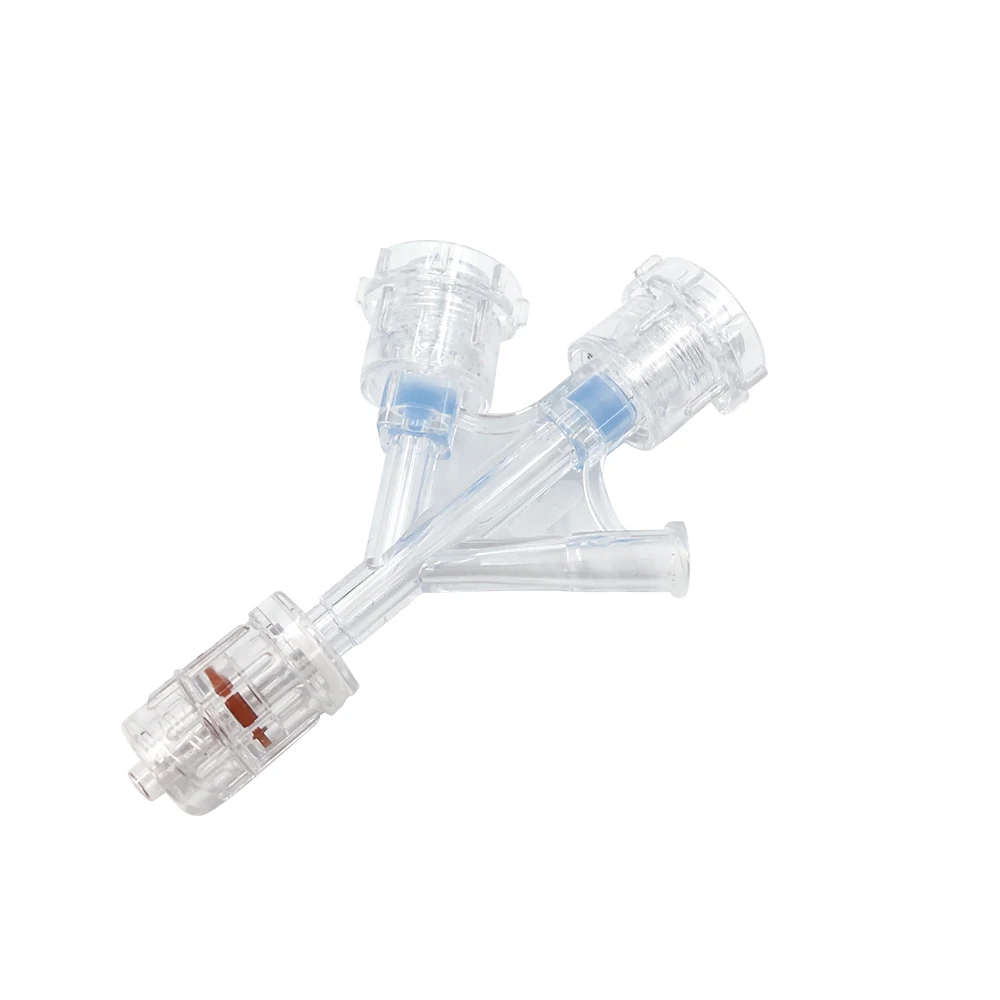
Hemostasis Valve Y medical device y connector valve set 