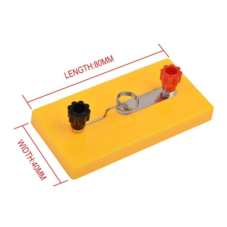 Low Price Guaranteed Quality Physics Lab Equipment List loadcell Mount Metal Battery Holder