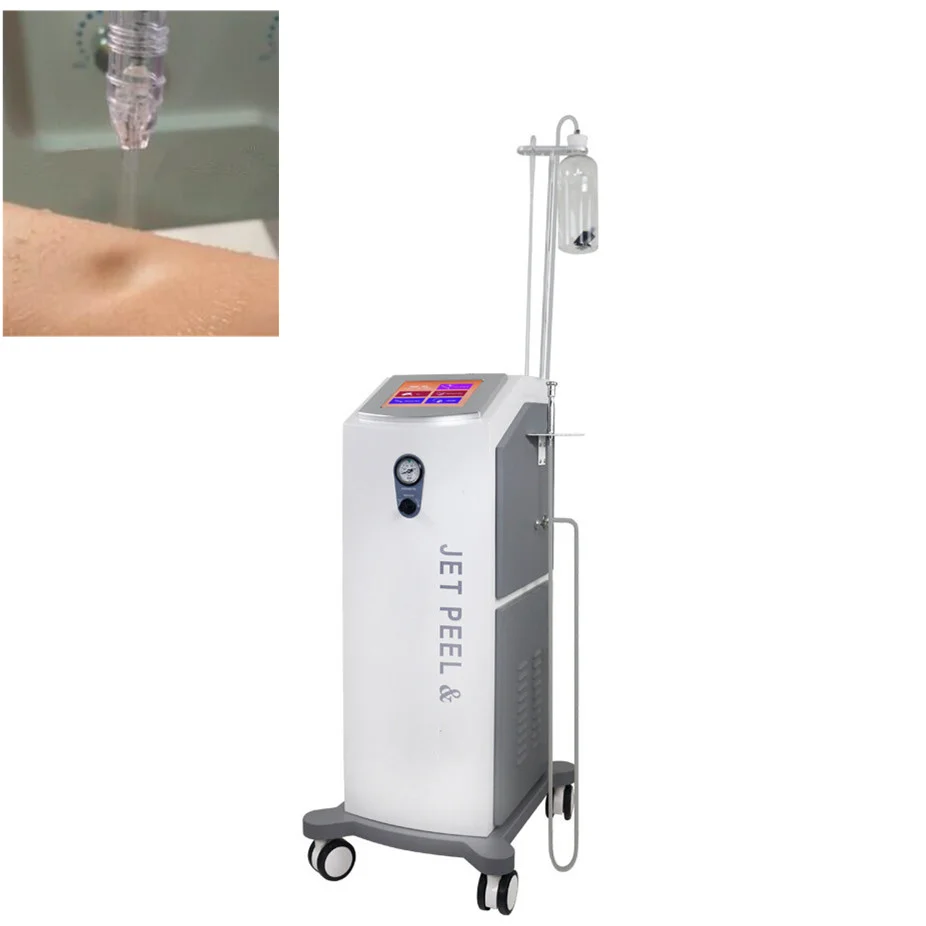 Vertical Strong 8 Bars Water Oxygen Jet Peel Facial Machine for Skin Rejuvenation