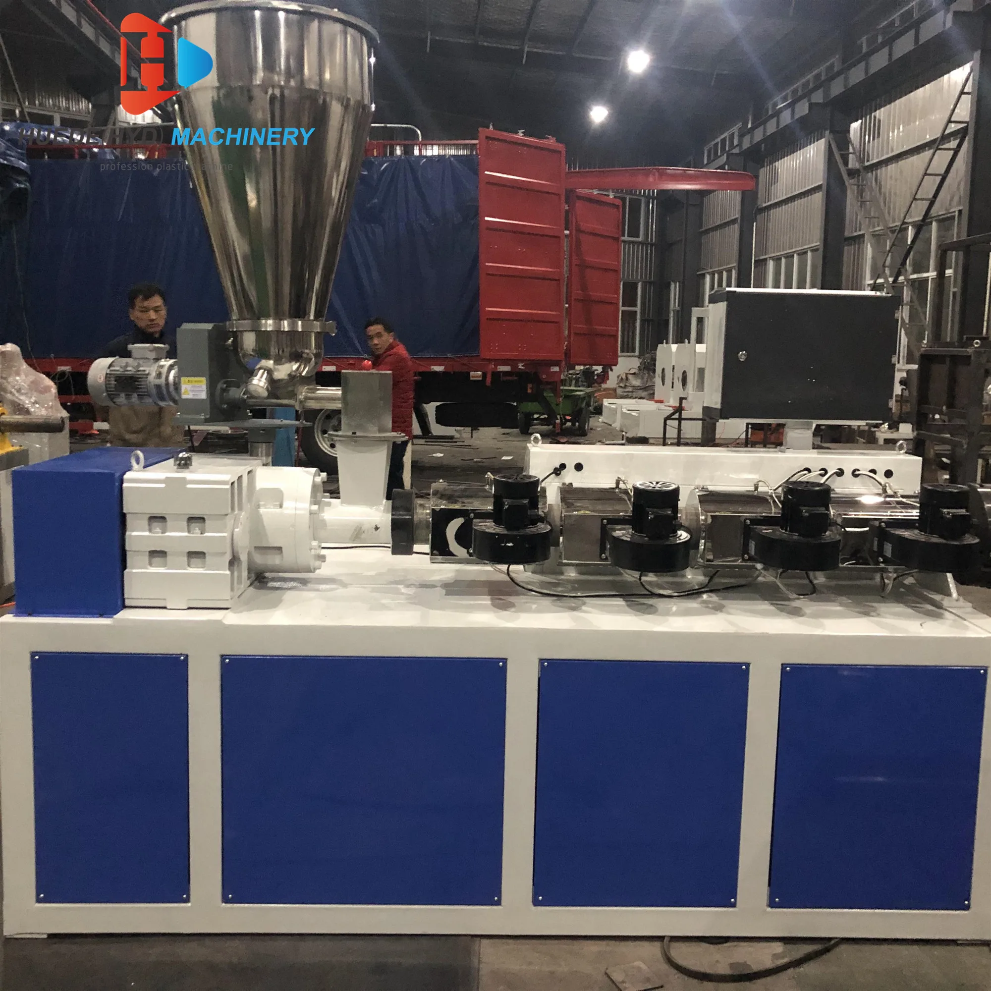Экструдер SJ50 с одним винтом для трубок HDPE экструдер листов из ПВХ и