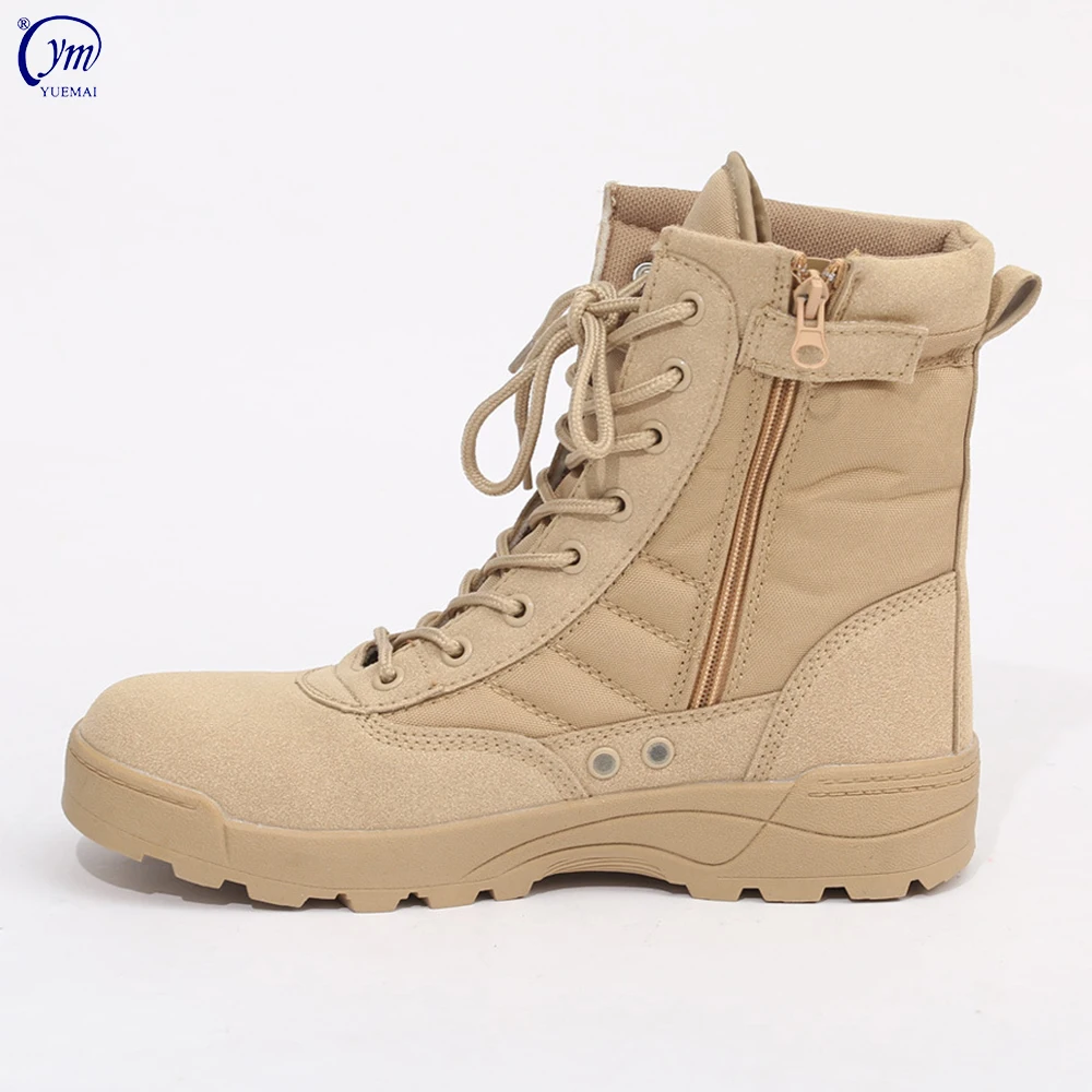 Export Four Seasons hiking boots outdoor waterproof high top desert boots Tactical boots