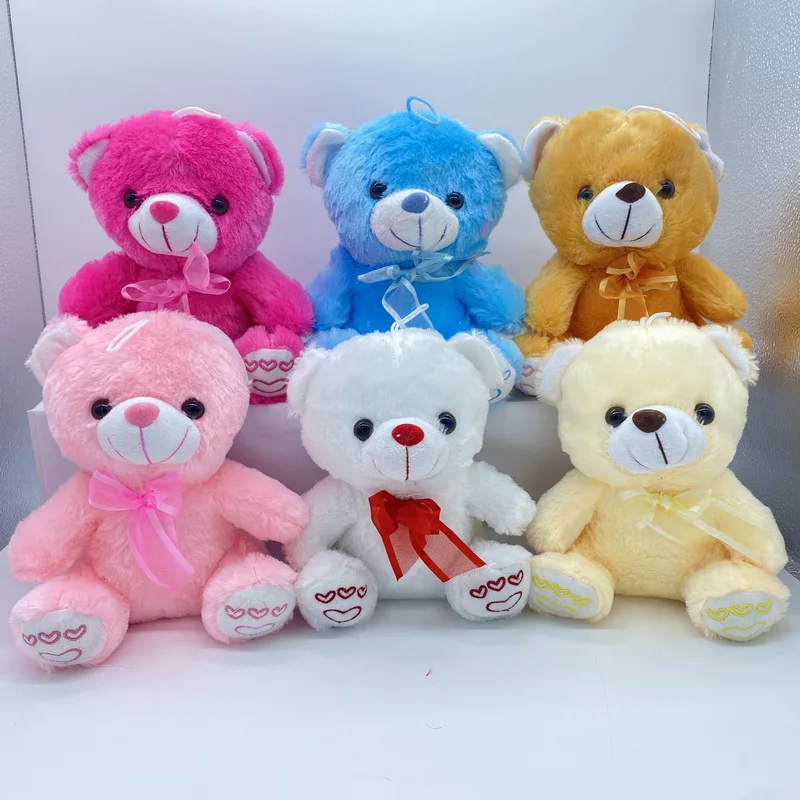 Teddy bear doll plush toys crane machine doll promotional gift soft animals bear baby plush stuffed toys peluches