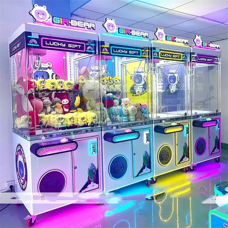 Unique Claw Machine Supplies Huge Gashapon Mini Toy Claw Machine Space Warrior Arcade Plush Crane Prize Claw Machine
