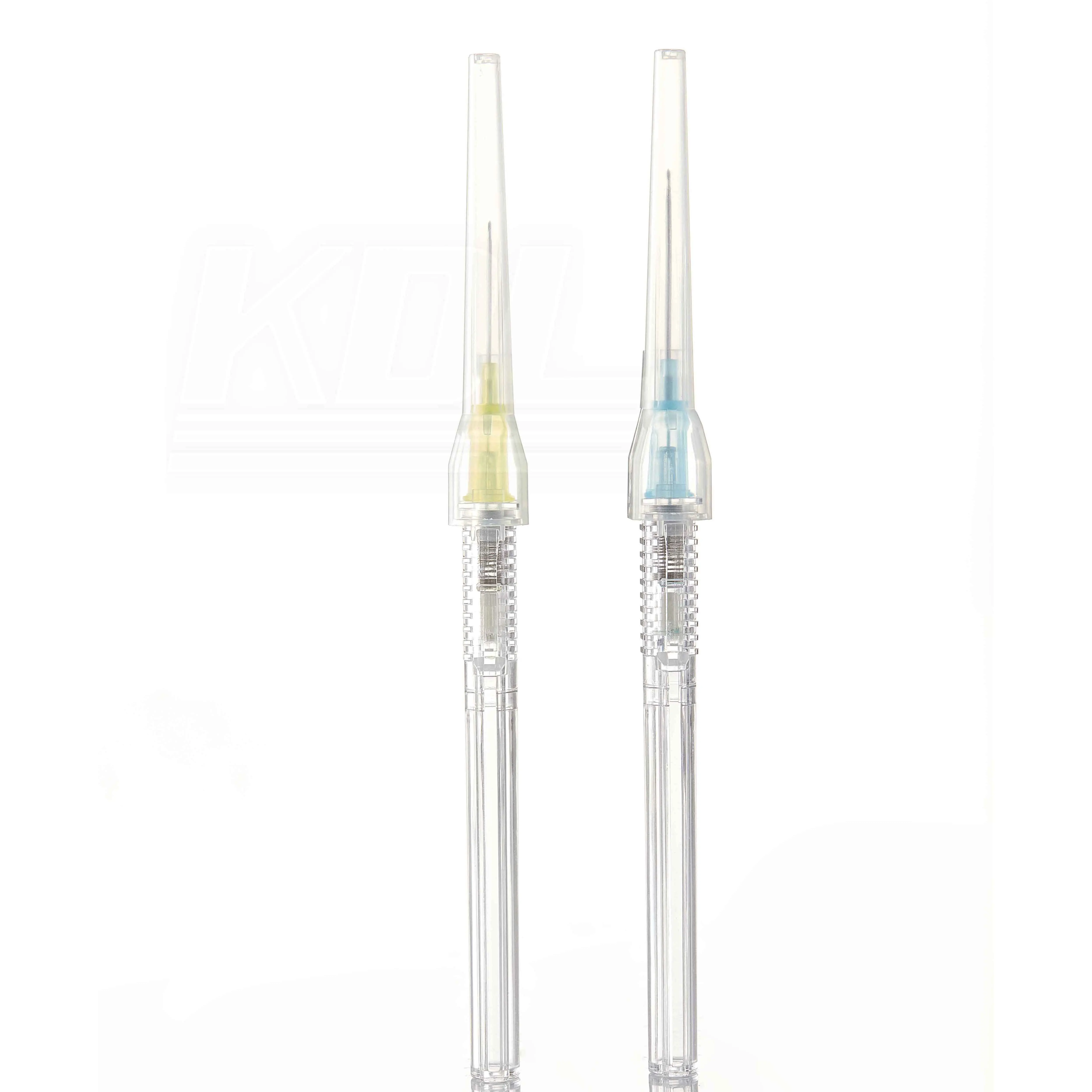 KDL  Disposable IV Catheter / IV Cannula  Needle With Safety Protective Device