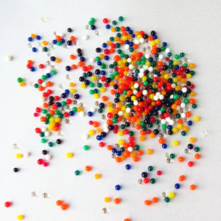 Волшебные 7 8 мм orbeez прозрачные жемчужные гелевые бусины для пресной воды пули