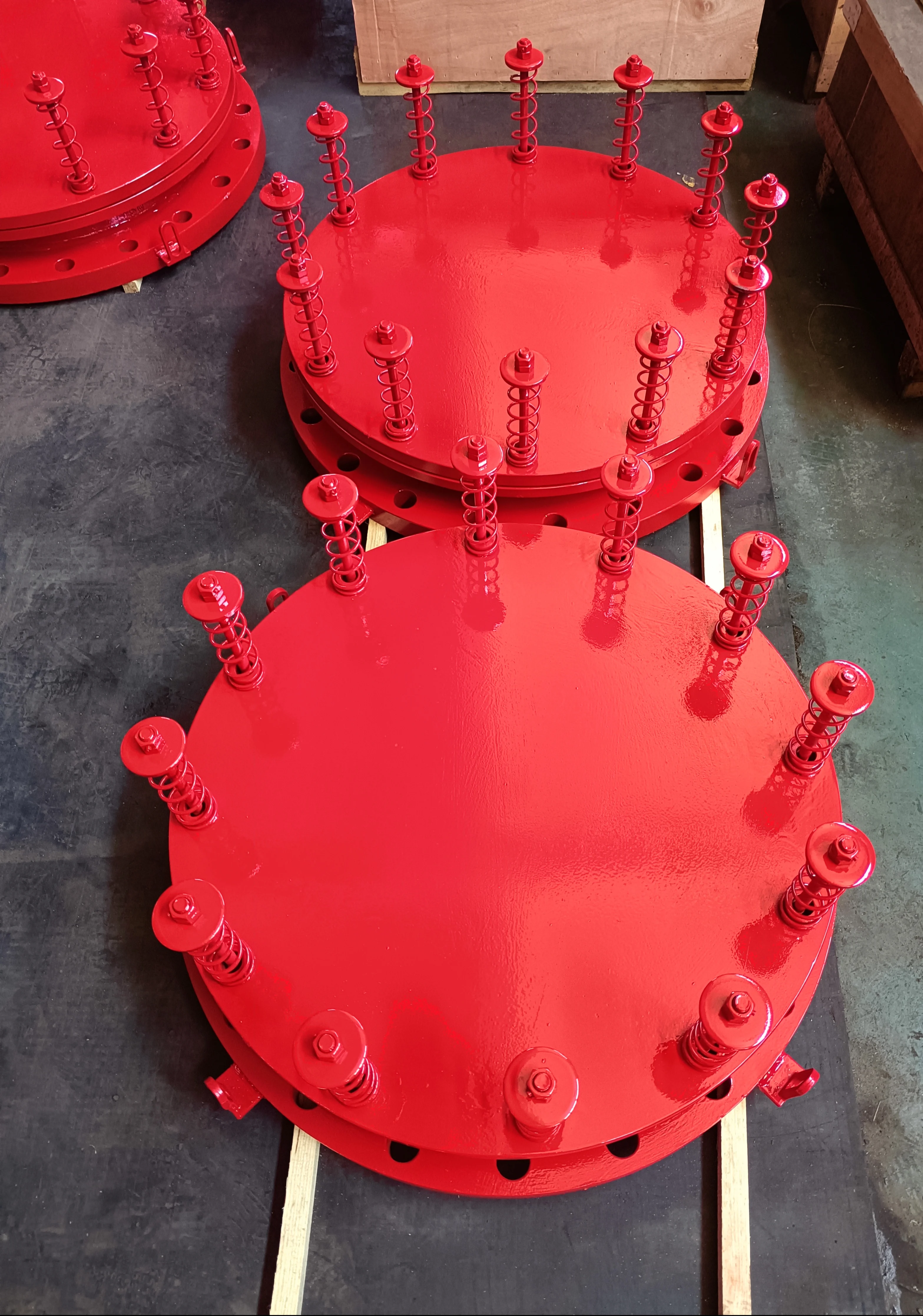 ZCHRK-I  Normal Temperature Zhenchao Tank Safe Emergency Relief Vent Manhole Emergency Relief Manhole Tank Manhole