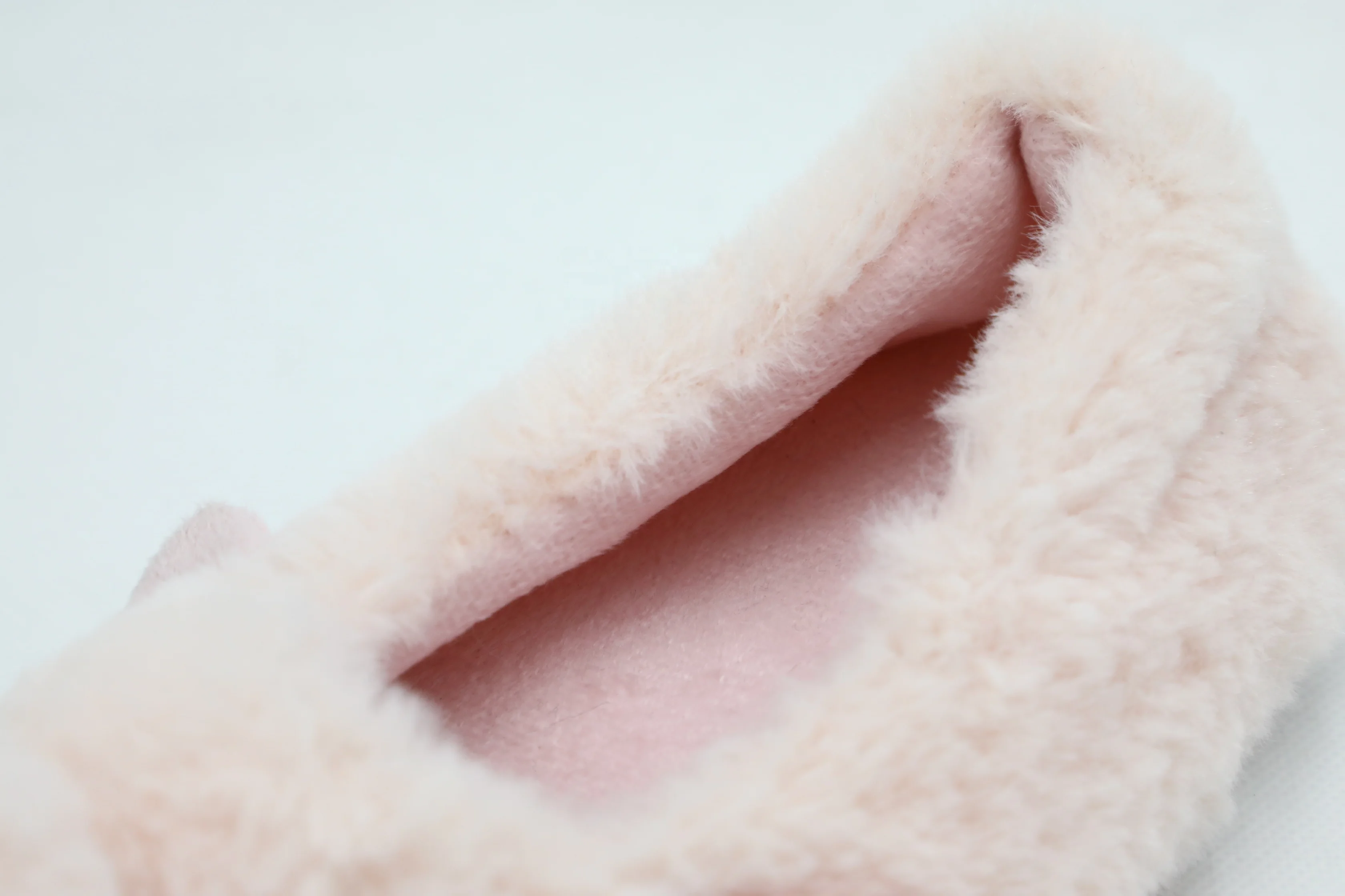 
pompon fluffy indoor slippers plush pink girls ballerina shoes 