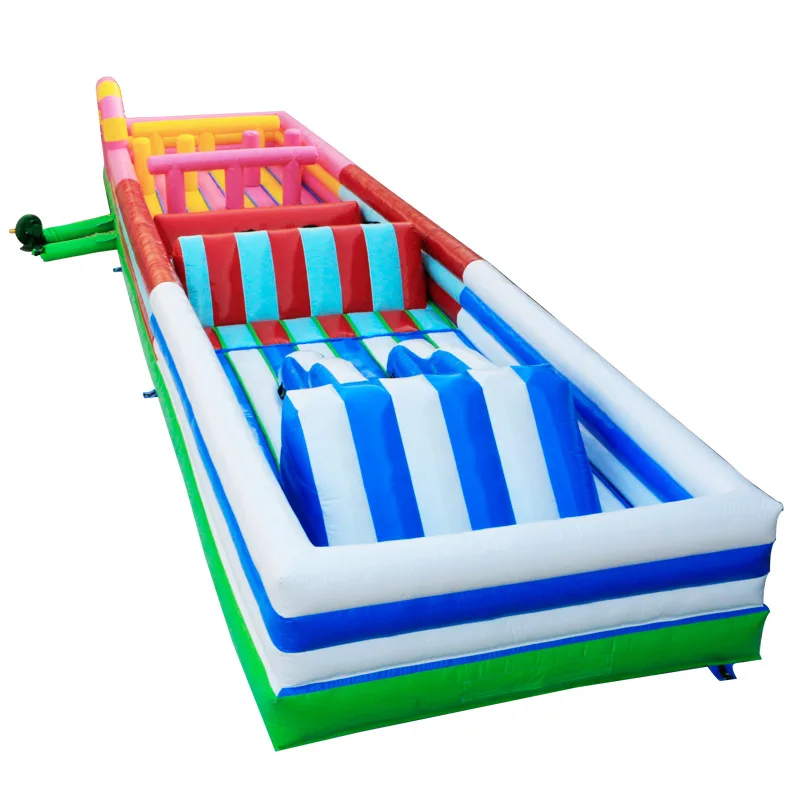 Надувная полоса препятствий в простом стиле для детей