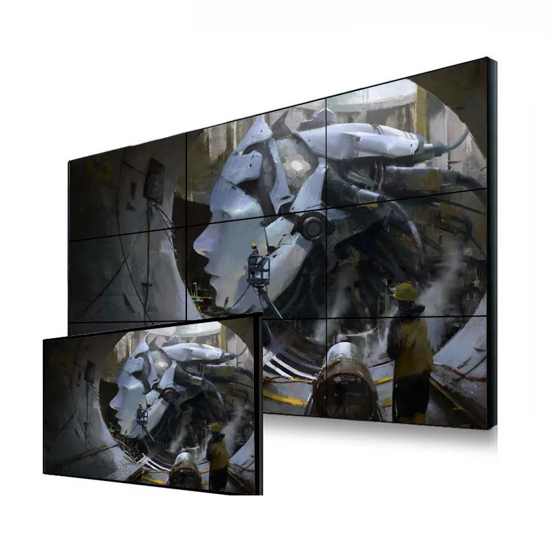 Китай производители 4K 65 дюймов двойной вентилятор ЖК-видеоволл для супермаркета