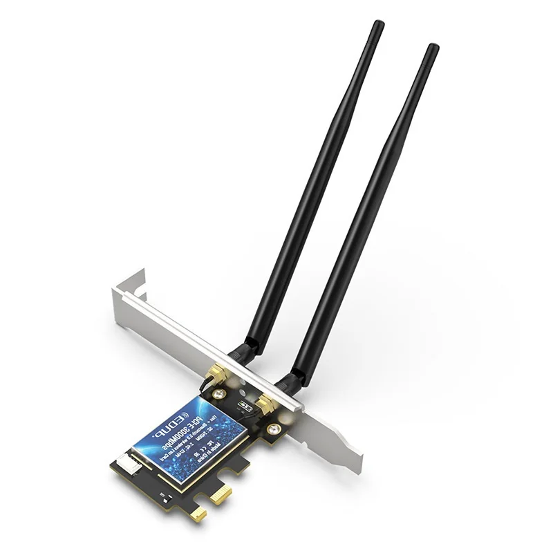 3000Mbps usb wifi card 802.11ax blue-tooth5.1 dual band PCI-E wireless card WiFi 6 Network Card AX200NGW Chipset