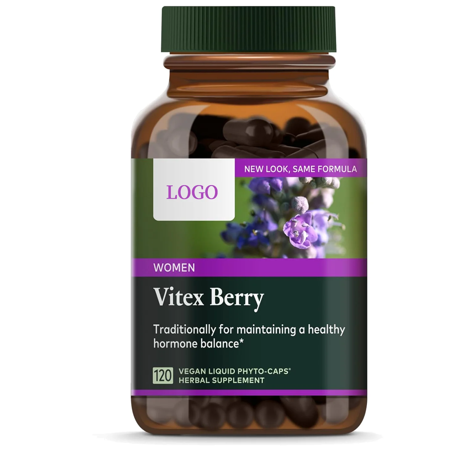 GMP factory Oem Organic Vitex Capsules Vitex Chaste Berry Extract Whole Organic Chaste Berry All-natural And Non-gmo