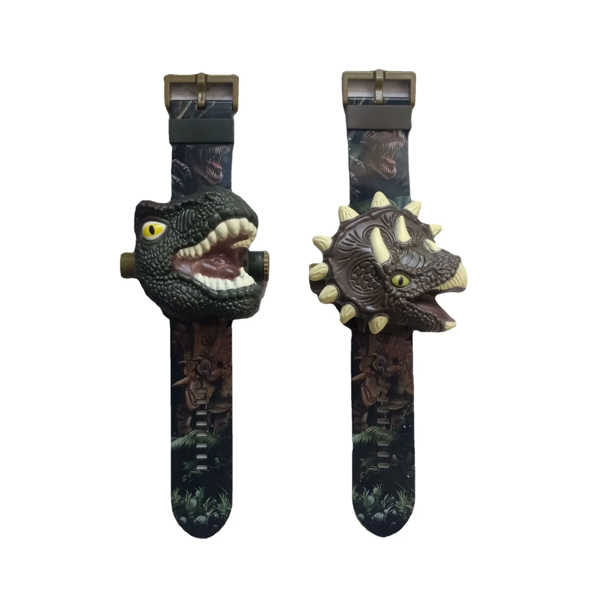 Best Seller Kids T-Rex Electronic Watch Dinosaur Projector Toy with Animals Theme Made of Durable Plastic