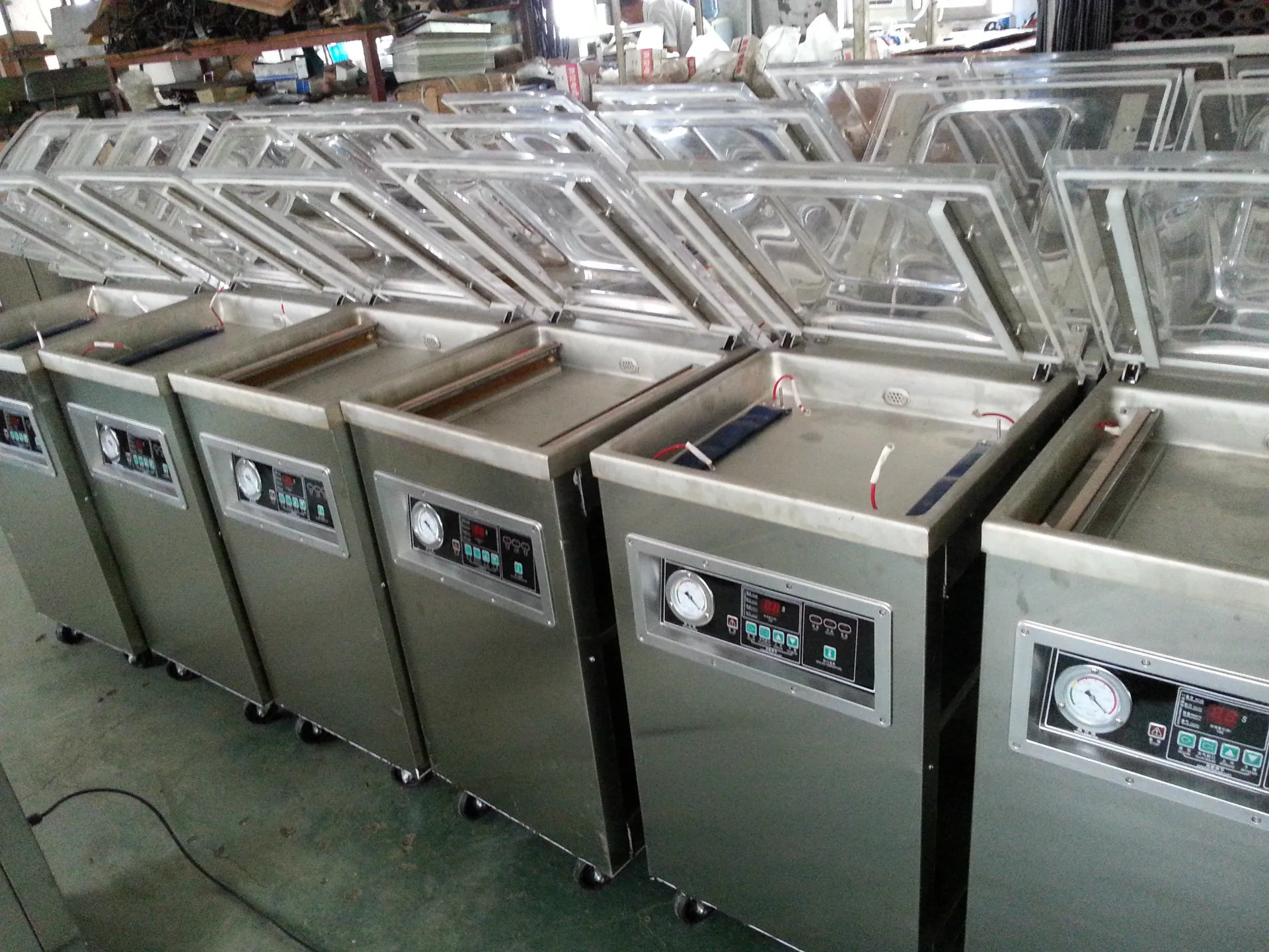 YGM-DZ-400S Semi-automatic Food Vacuum Packing Machine Meat Sealing Machine