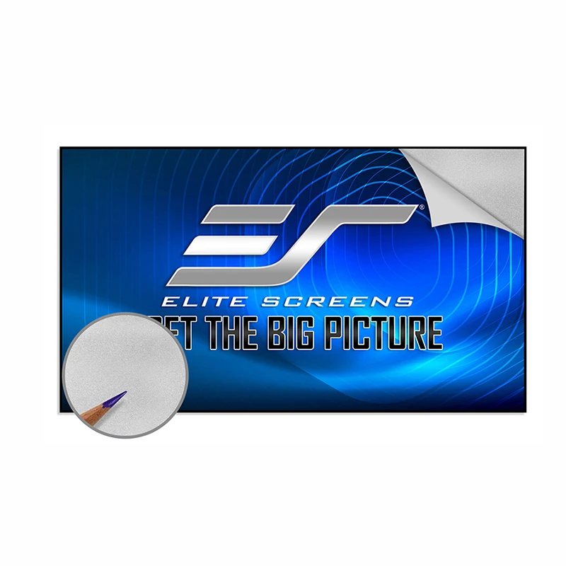 CLR 2 100inch Ambient Light Rejecting Ultra and wall mount projector screen Fixed Frame Projection Screen