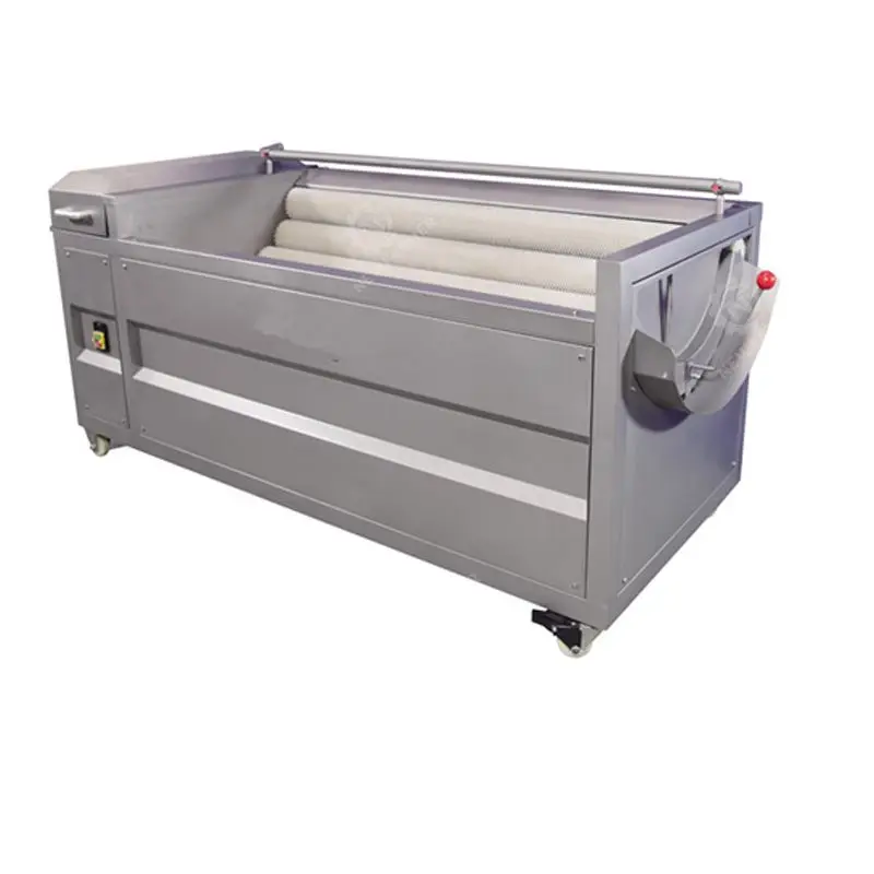 
 Fruit washing machine with brush high capacity fruit washer date washing machine  