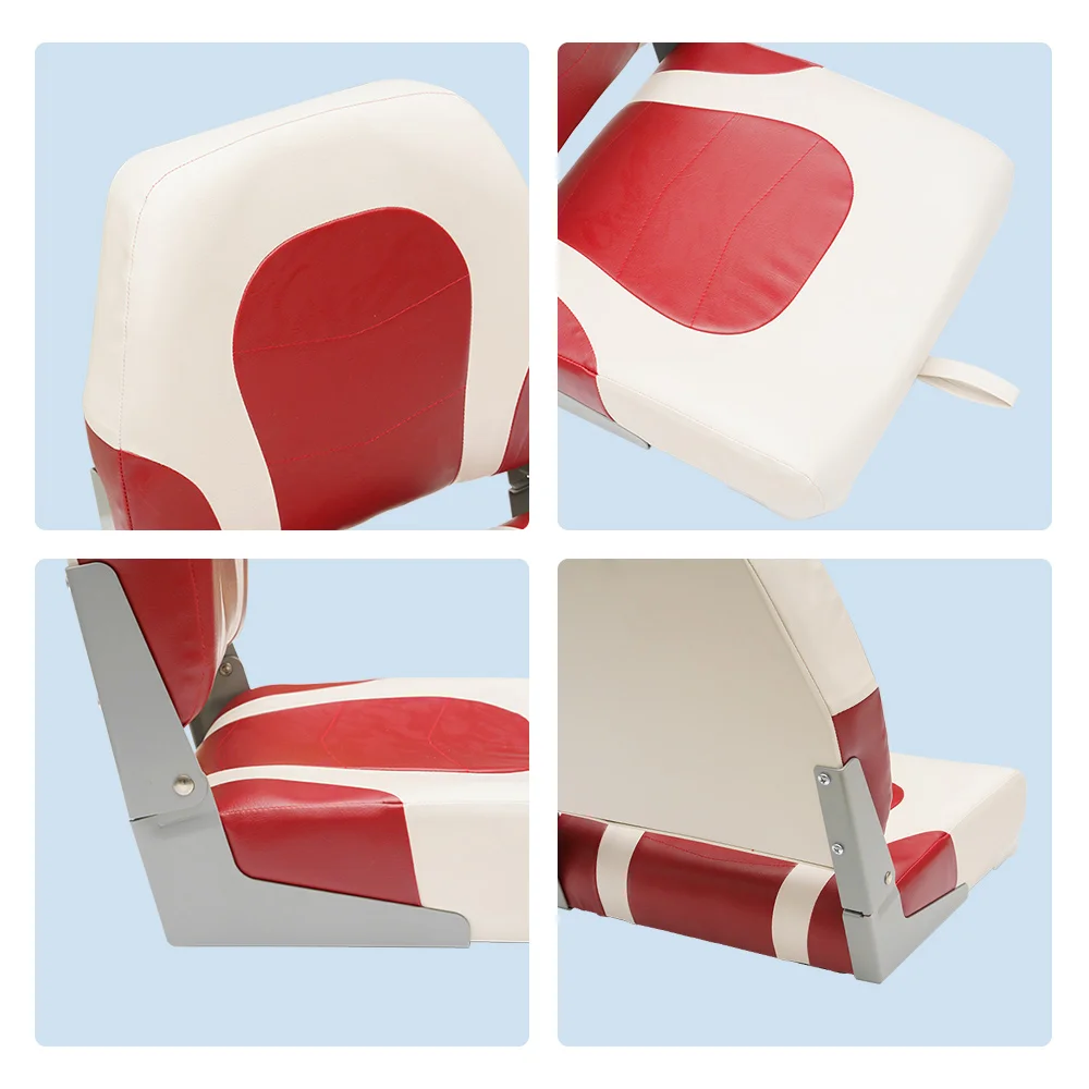 Adjustable Boat Seat  High Back Fishing Boat Seat high quality Heavy Duty Boat Seats for Pontoon