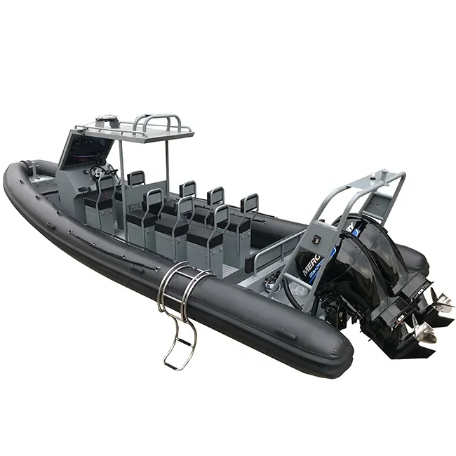 Aluminum RIB 860 Professional Diving ORCA Hypalon Inflatable Boats