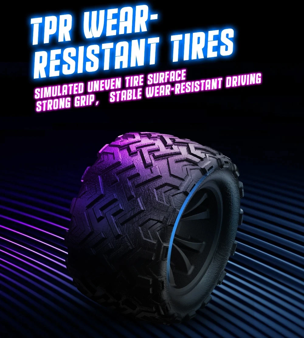 1:14 Full Scale High Speed Remote control Toy Cars Monster Truck 4WD Off-Road Climbing Racing RC Car with Rado control