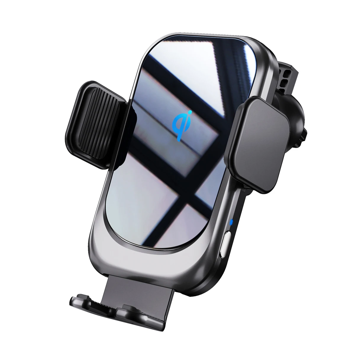 New & Original Oem Custom Logo Acrylic Quick Charging Special Car Holder With Wireless Charger For Iphone 11 12 Pro Max