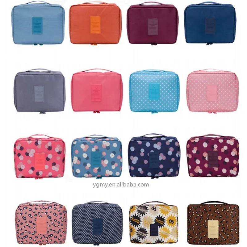 Women Cosmetic Bag Multifunction Organizer Waterproof Portable Makeup Bag Travel Necessity Beauty Case Wash Pouch Makeup Bag