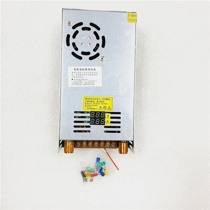 Digital Display Adjustable Voltage 480W Switching Power Supply, AC 110V/220V to DC Output 0-5V/12/24/36/48/60/80/120/160/220V