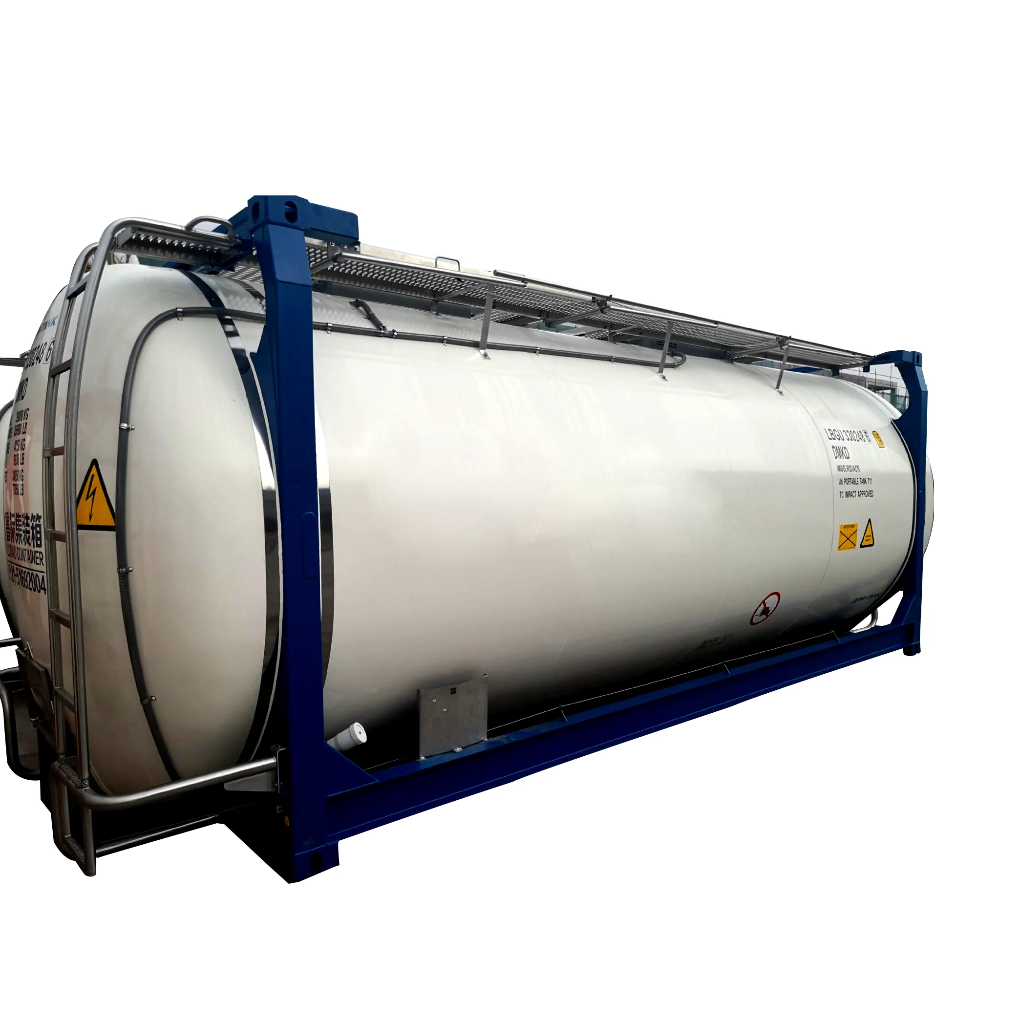 
2021 new style high purity carbon dioxide iso tank container co2 gas iso tank 