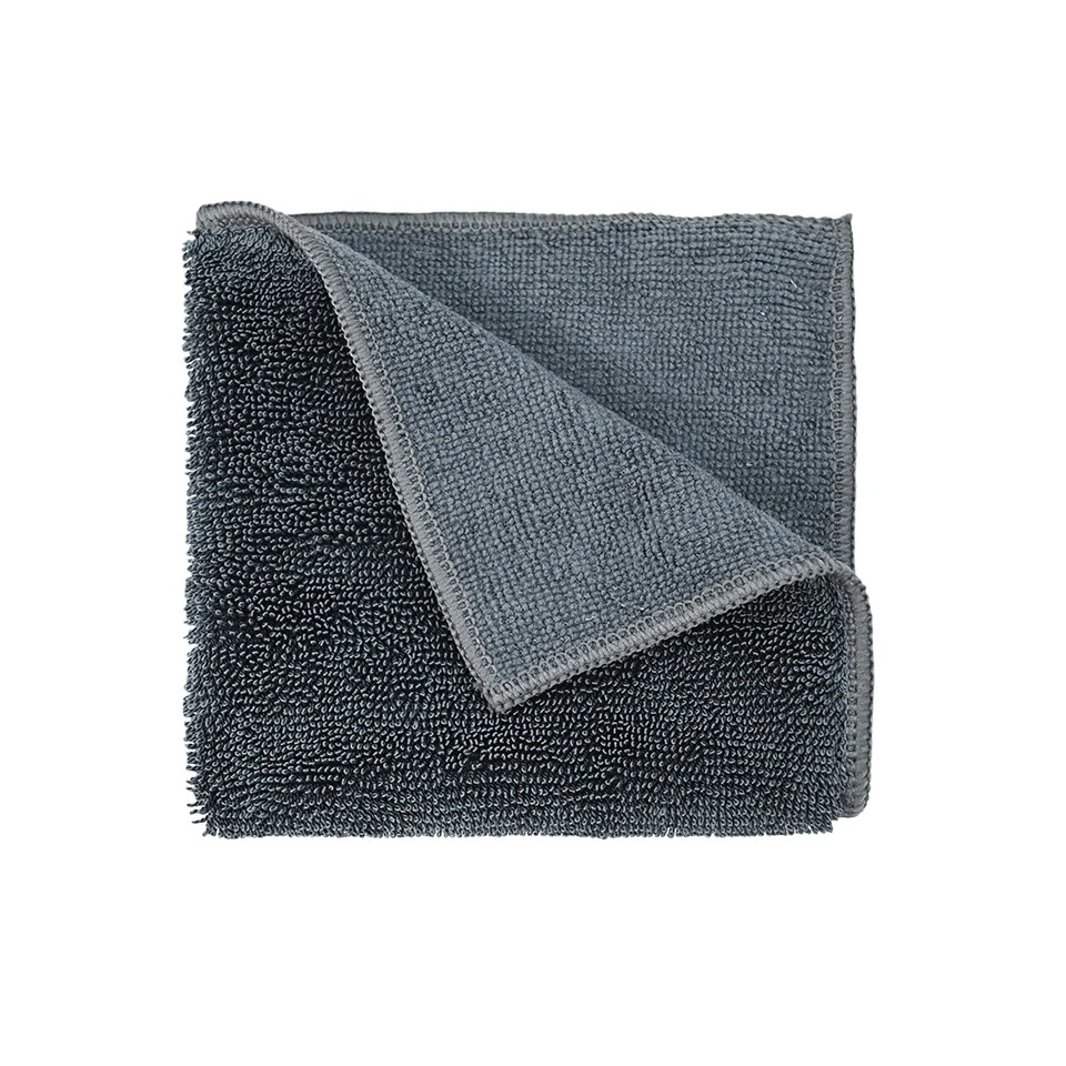 Cotton square towel spot cleaning power strong absorbent soft dirt resistance flat woven small towel kitchen rag hand towel