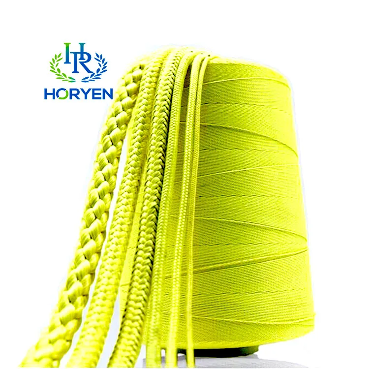 Abrasion resistant 2mm Diameter braided aramid fiber rope
