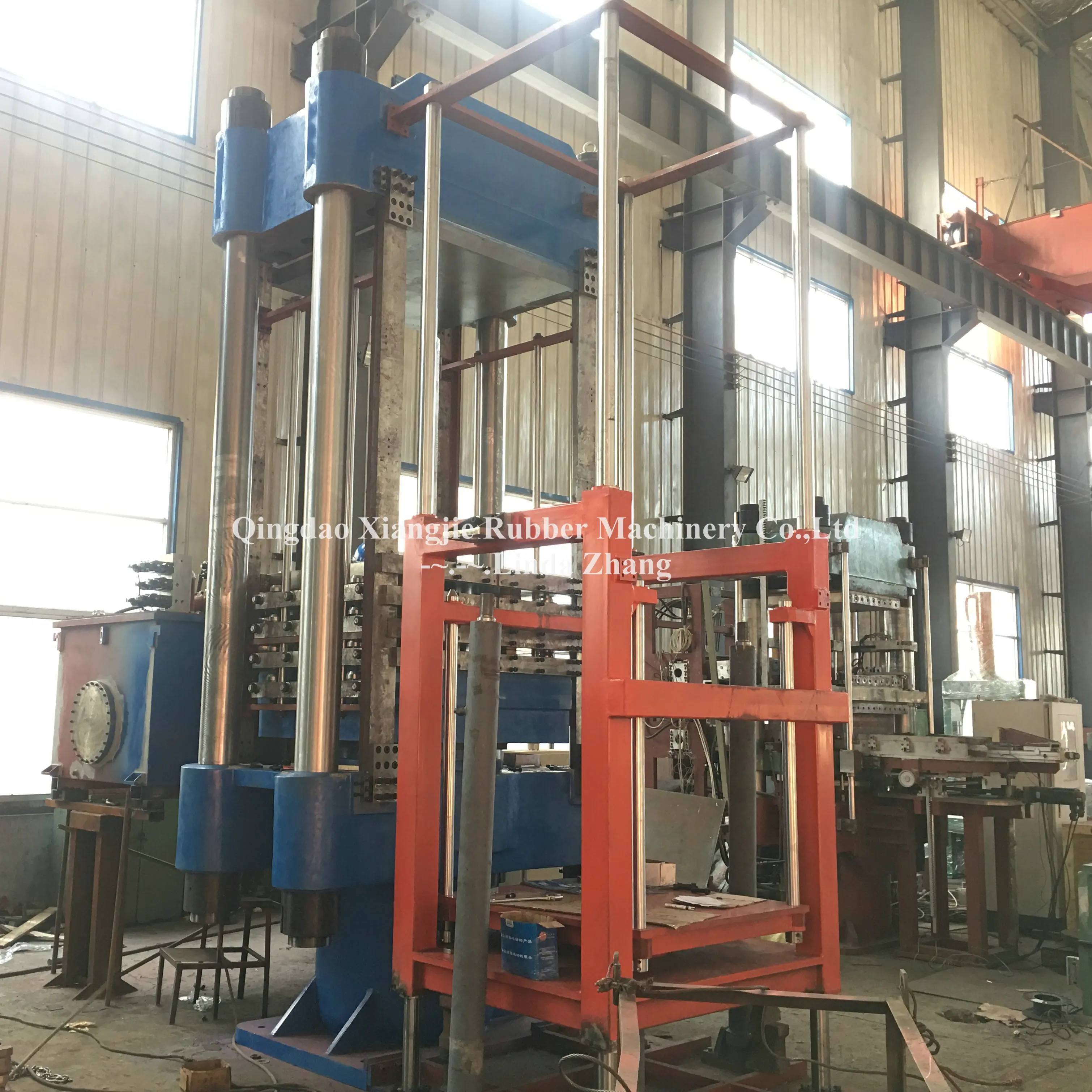 600T Solid tyre hydraulic press, solid tyre equipment