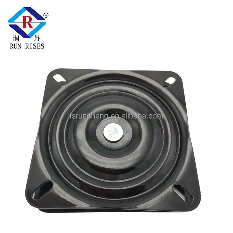 A02  Cold Rolled Steel lazy susan turntable Kitchen Rotating Display Plate Table Hardware  chair swivel mechanism
