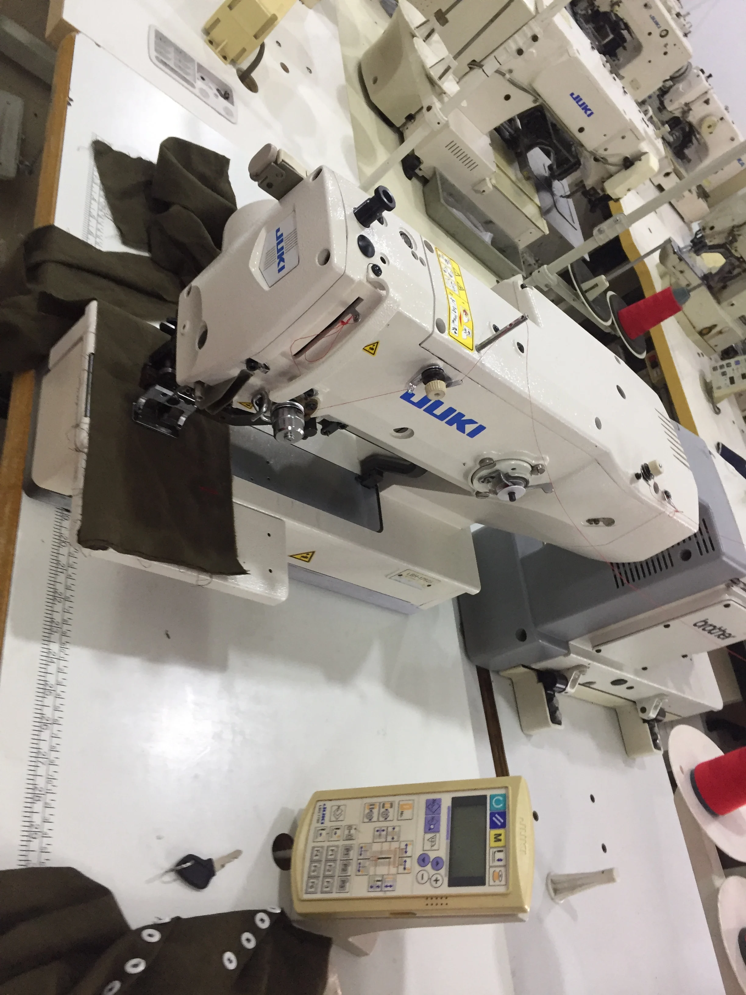 TOP selling industrial juki 1790 used button hole sewing machine good condition