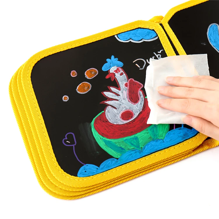 Portable Soft Chalk Drawing Board DIY Drawing Book Coloring Book With Water Chalk Kid Painting Blackboard