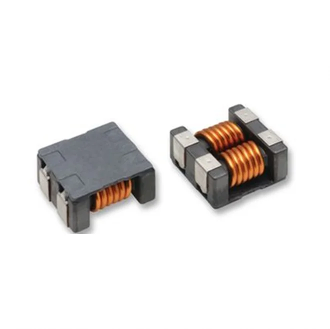 SMD four-pin common mode inductor filter SeekEC Electronic Components SCM7038F-701M-LRH