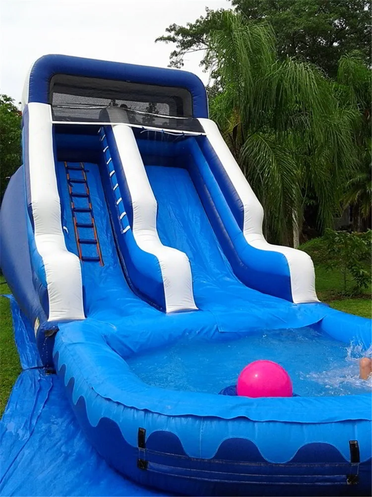 
Inflable Acuatico Slides With Tobogan Lake For Children Water Slide Home Use 