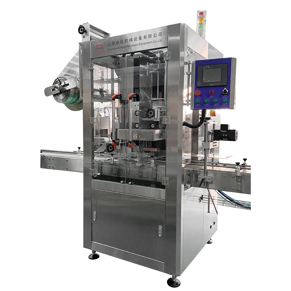 shanghai manufacturer sleeve labeling machine and steam shrink tunnel for best price