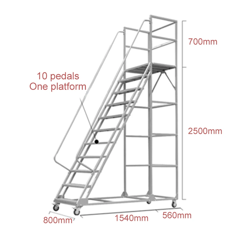 Customize Platform Colorful Different Size Step Ladders