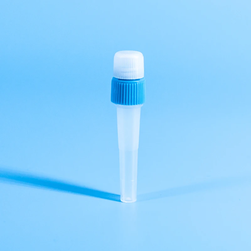 1ml 1.5ml Disposable Medical Consumable DNA RNA Nucleic Acid Extraction Tubes Dropper With Screw Cap
