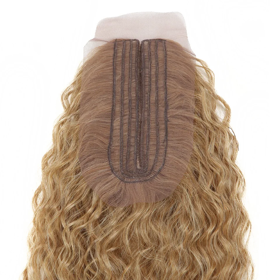 Popular in Russia Long Synthetic Curly Wave Twist Crochet Hair Loose Deep Wave Hair Synthetic Braiding Hair Bundles Extensions