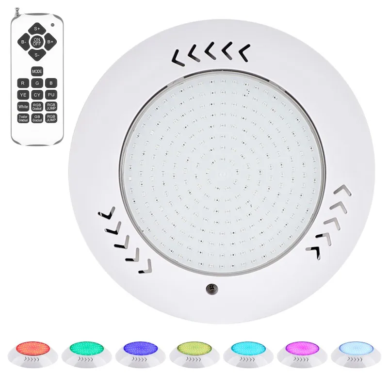  KWODE OEM/ODM Submersible Lamp Wall Mounted Led Remote Control 12V 30W RGB Swimming Underwater Pool