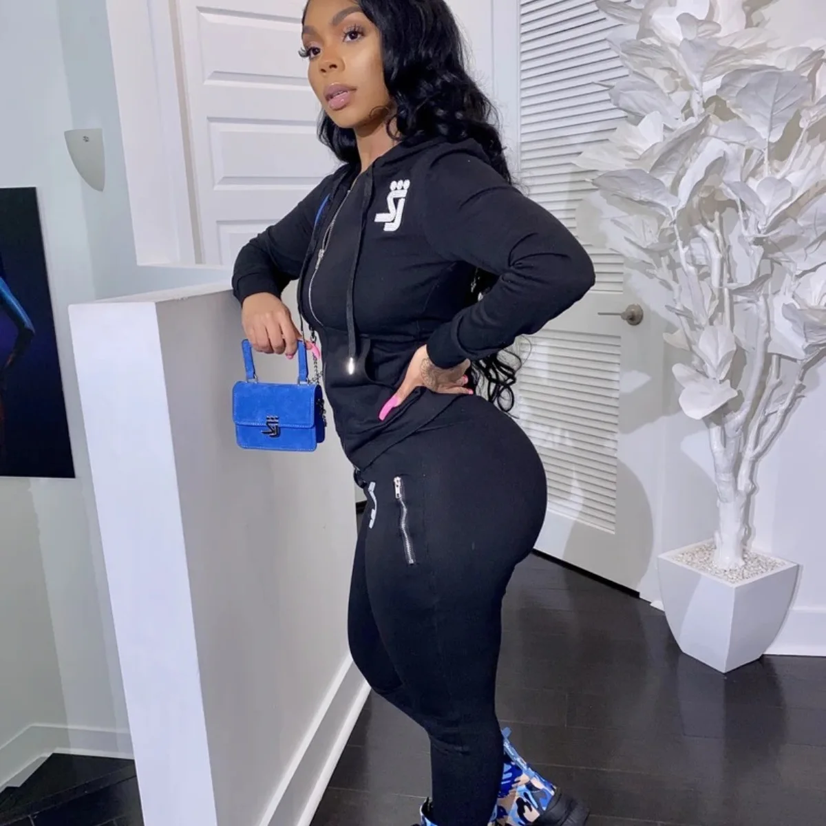 Весна 2021 Дизайнерская одежда известных брендов женские трендовые комплект из 2 предметов