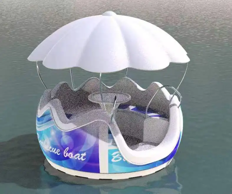 Polyethylene Material Heitro Brand BBQ Donut Boat