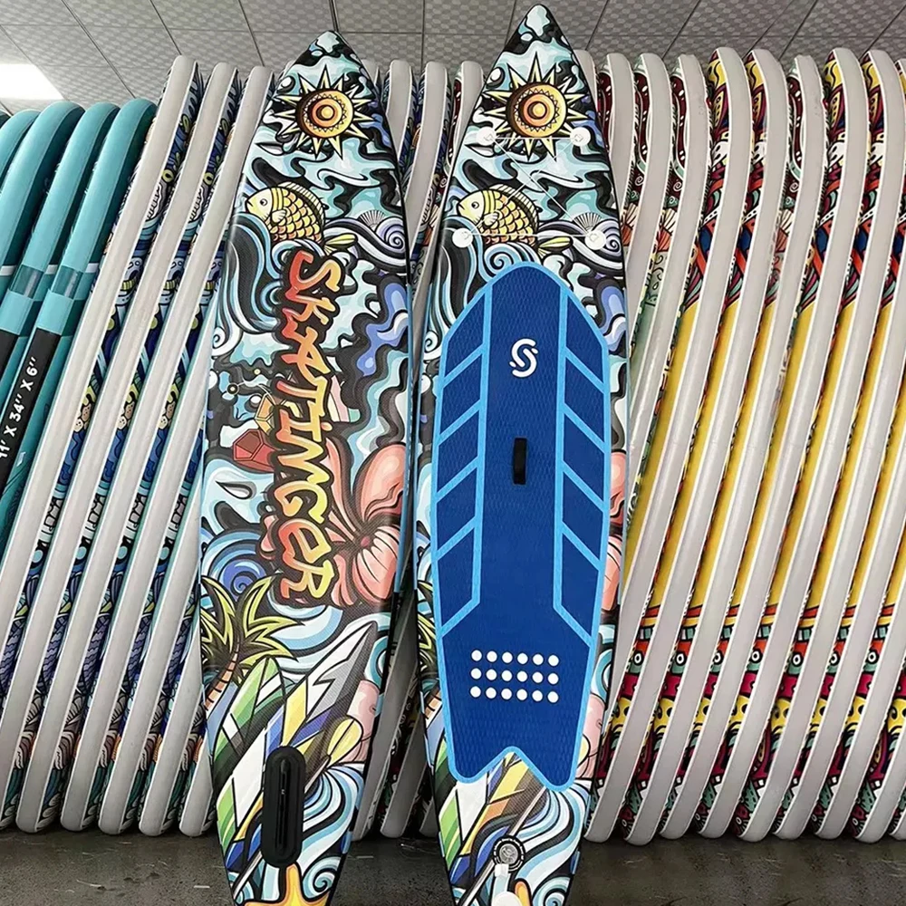 Inflatable Sup Factory Supply Carbon Surfboards Waterplay Surfing Inflatable Sup Board Wakeboard