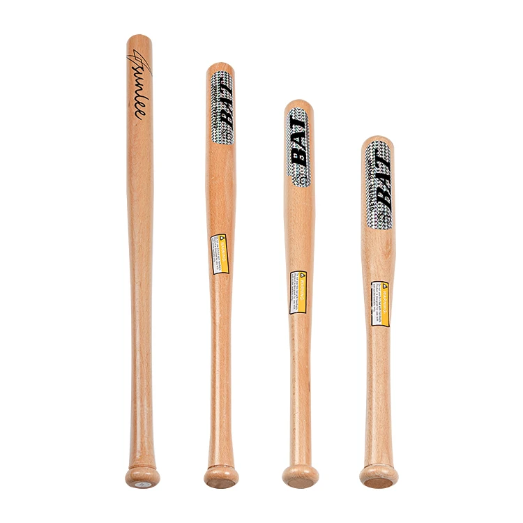 Wooden Baseball Bat (Beech)  29 inch youth teeball bats Outdoor sport training practice and home protection