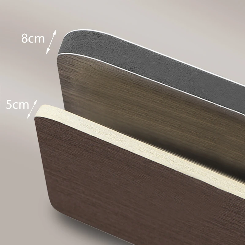 8mm Solid Wall Board Wood Grain Wood Veneer Panel Interior Wall Decor Seamless Wall Panels