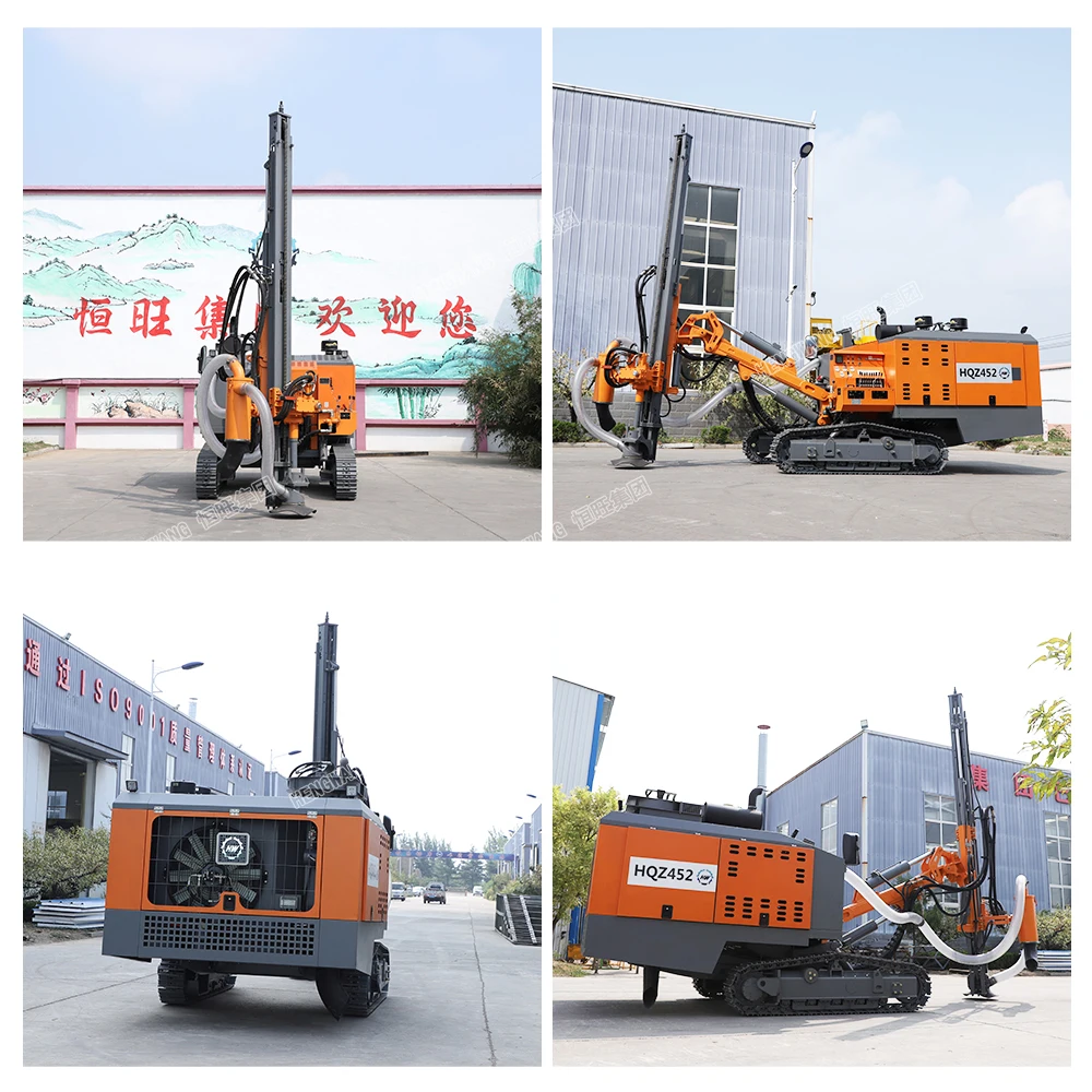 Hengwang HW421T dth буровая установка производители подземных шахтных горных буровых установок с воздушным
