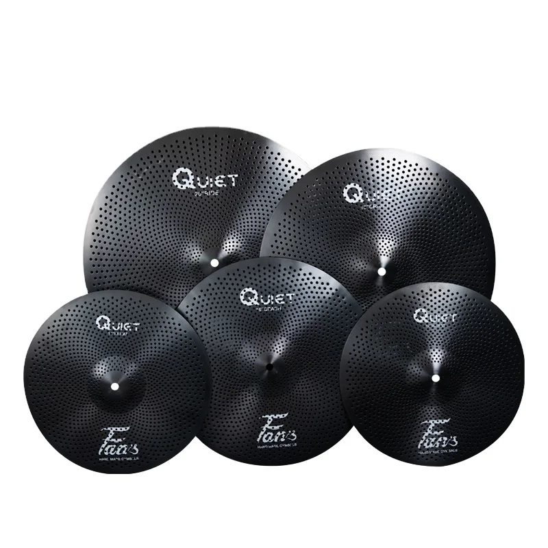Chinese Supplier Hammered Cymbals High Precision Mechanical Cymbal for Sale Fans Quiet Low volume cymbals