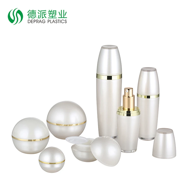 new ball shape 24k gold 50ml 1.7fl oz infused facial peeling gel bottle